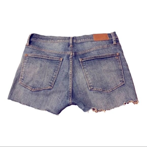 Madewell Cut Off Denim Shorts 30 - Picture 3 of 5